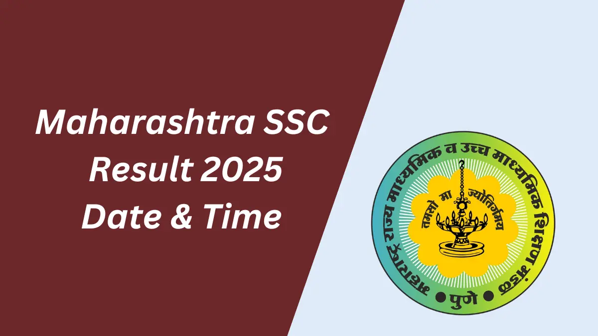 Maharashtra SSC Result 2025 Date